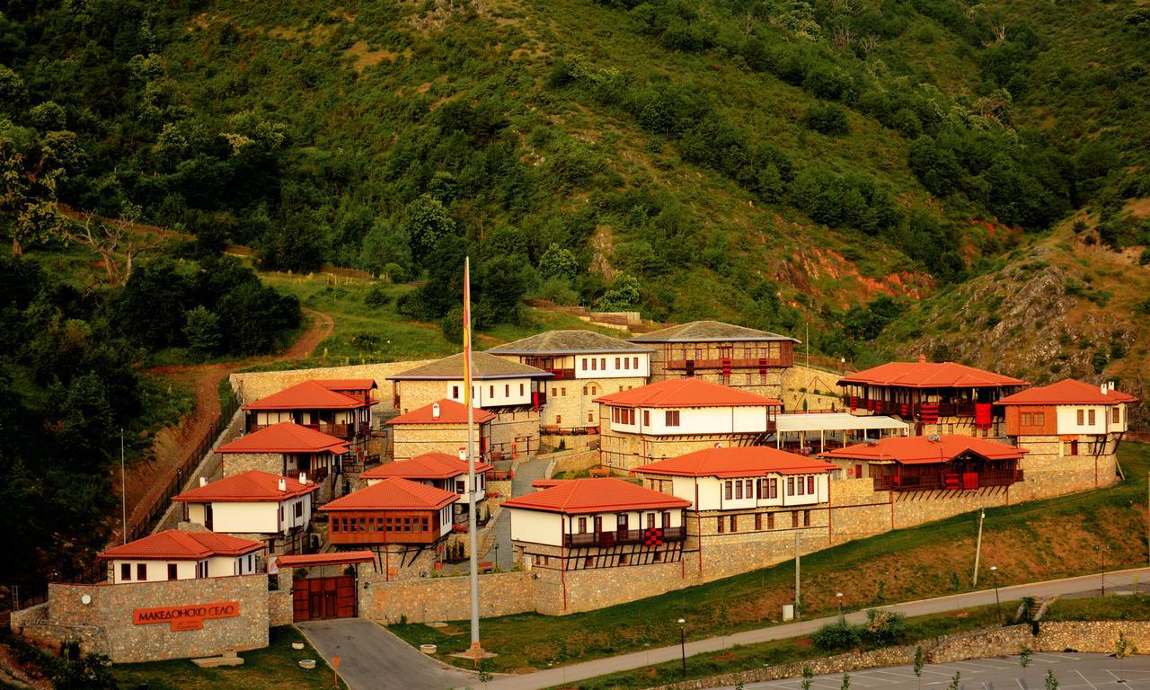 Macedonian Village Hotel & Resort Skopje Exterior foto